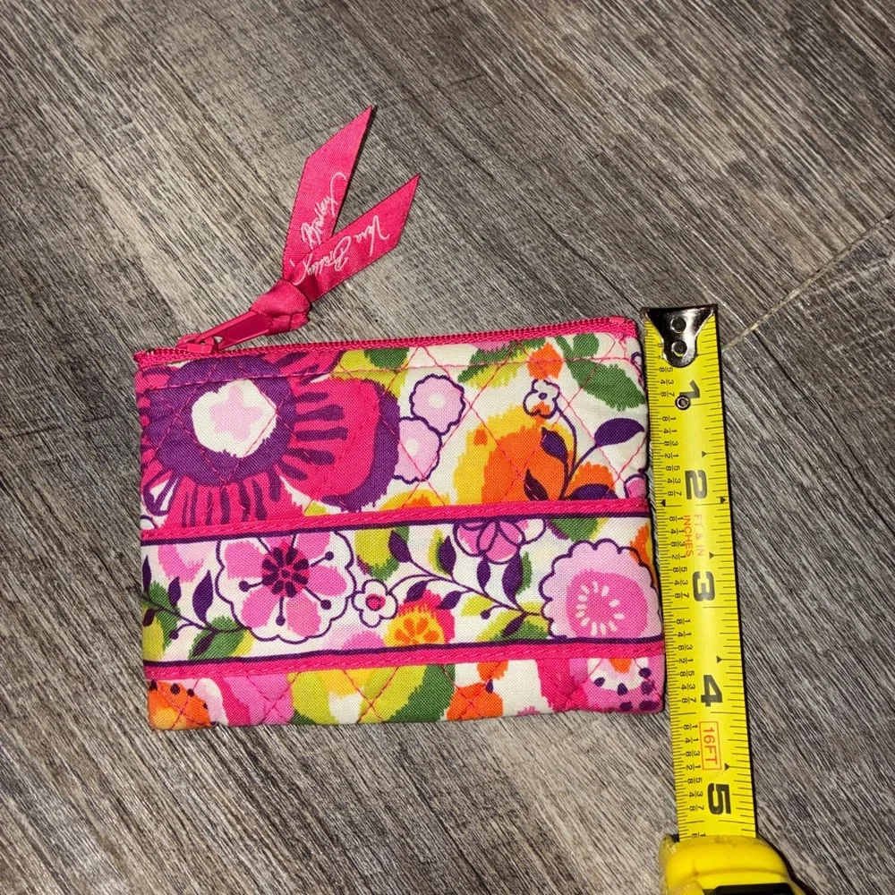 Vera Bradley Coin Purse Pink Floral Pattern - Picture 5 of 6